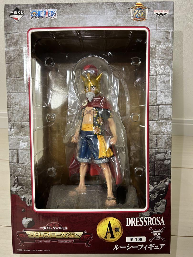 

[USED] One Piece DRESSROSA Luffy Figure A Rank