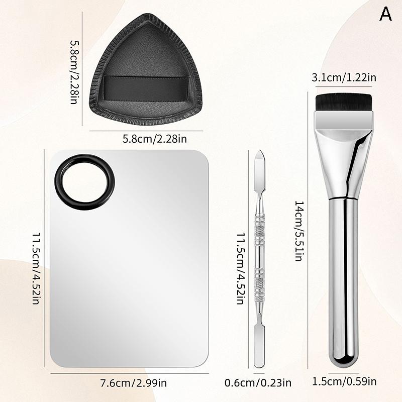 

Набор кистей и палитр для макияжа One Line, инструмент для смешивания тонального крема, наборы косметических инструментов для макияжа ногтей