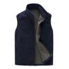 Men Couples Zip Outdoor Winter Warm Sport Vest Sleeveless Pockets Jacket Coat