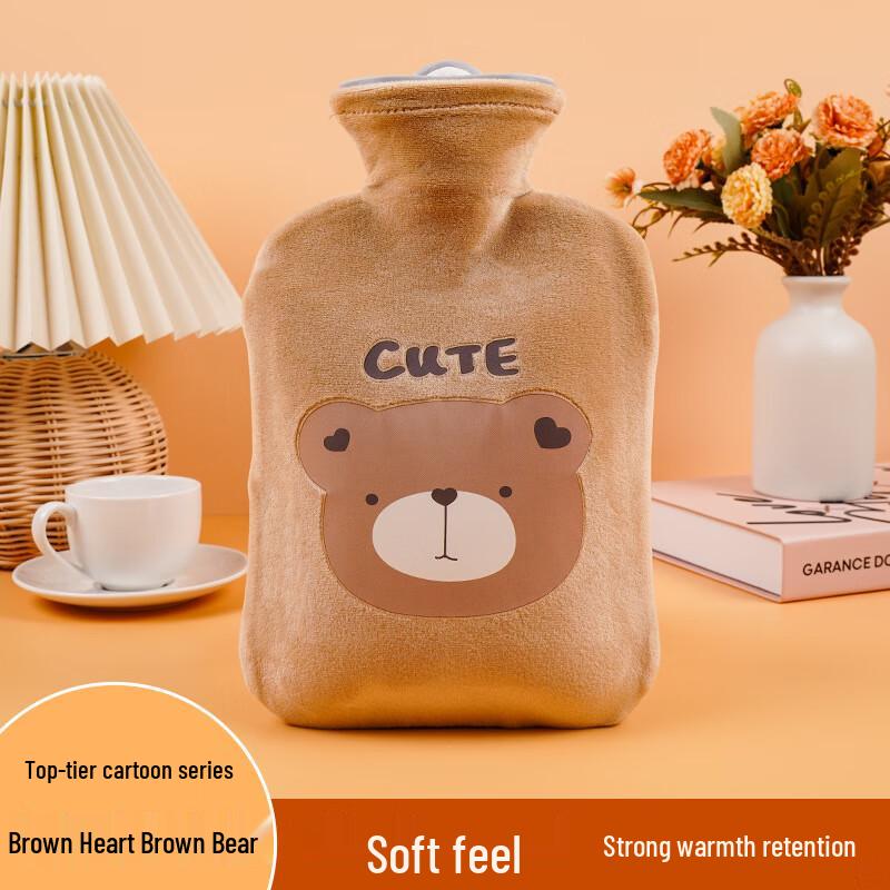 Cartoon Plush Winter Hot Water Bottle