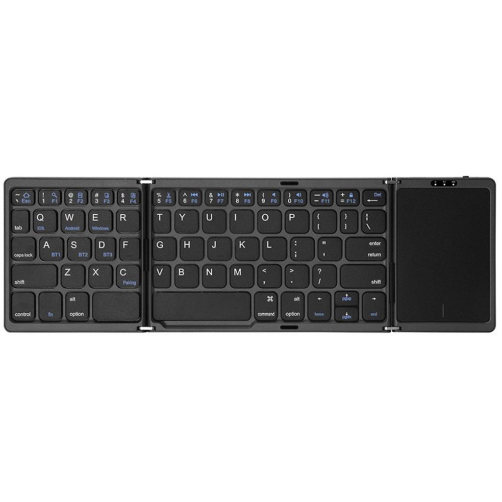 Portable Folding Bluetooth Keyboard With Touchpad