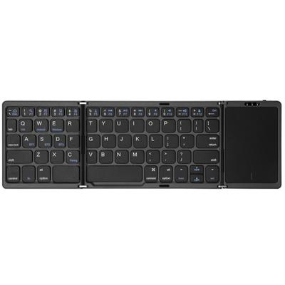 Portable Folding Bluetooth Keyboard With Touchpad
