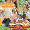 Bubble machine floor standing double headed bubble toy outdoor wedding game children's bubble without battery bubble water