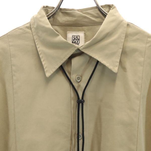 Unused VAST222 18AW Made In Japan Long Sleeve Polar Shirt 2 Beige Men's Used