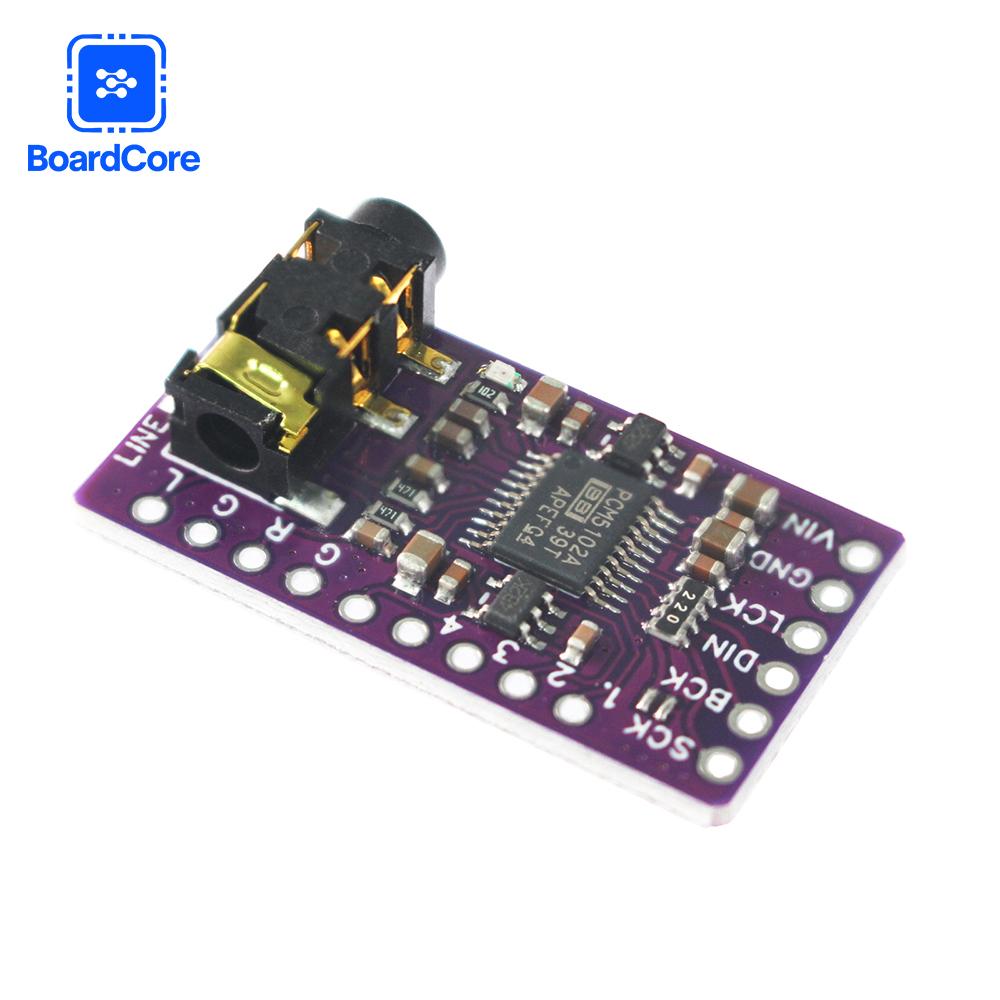 PCM5102 I2s Dac Module GY-PCM5102 I2S Player Module for Raspberry Pi PHAT Format Board Digital PCM5102A Audio Board