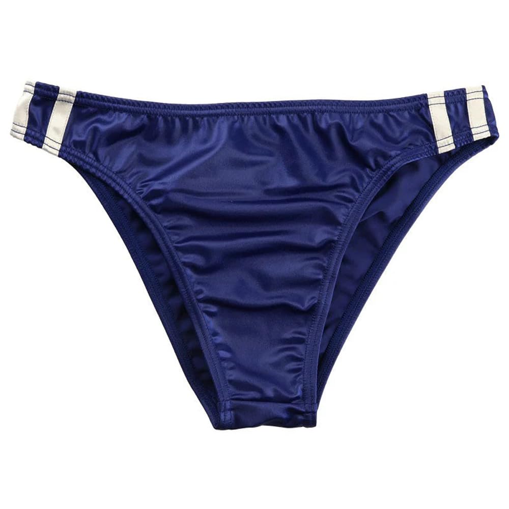 

La Paum Kanon Works Super Wet Fabric Made in lined bloomers that elongate your Half-Back Bloomers, Navy, KBR005, Japan. High-cut, legs.