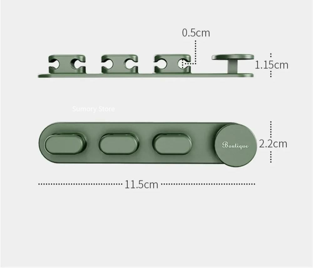 Masaüstü Kenar Kablo Klipsi Kablo Düzenleyici Yönetim Yatağı Masa Yan Tel Tutucu Usb Şarj Kablosu Kelepçe Hattı Sabit Klipler Toka