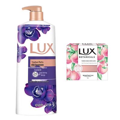 Enchanting Lotus Shower Gel & Peach Soap Set