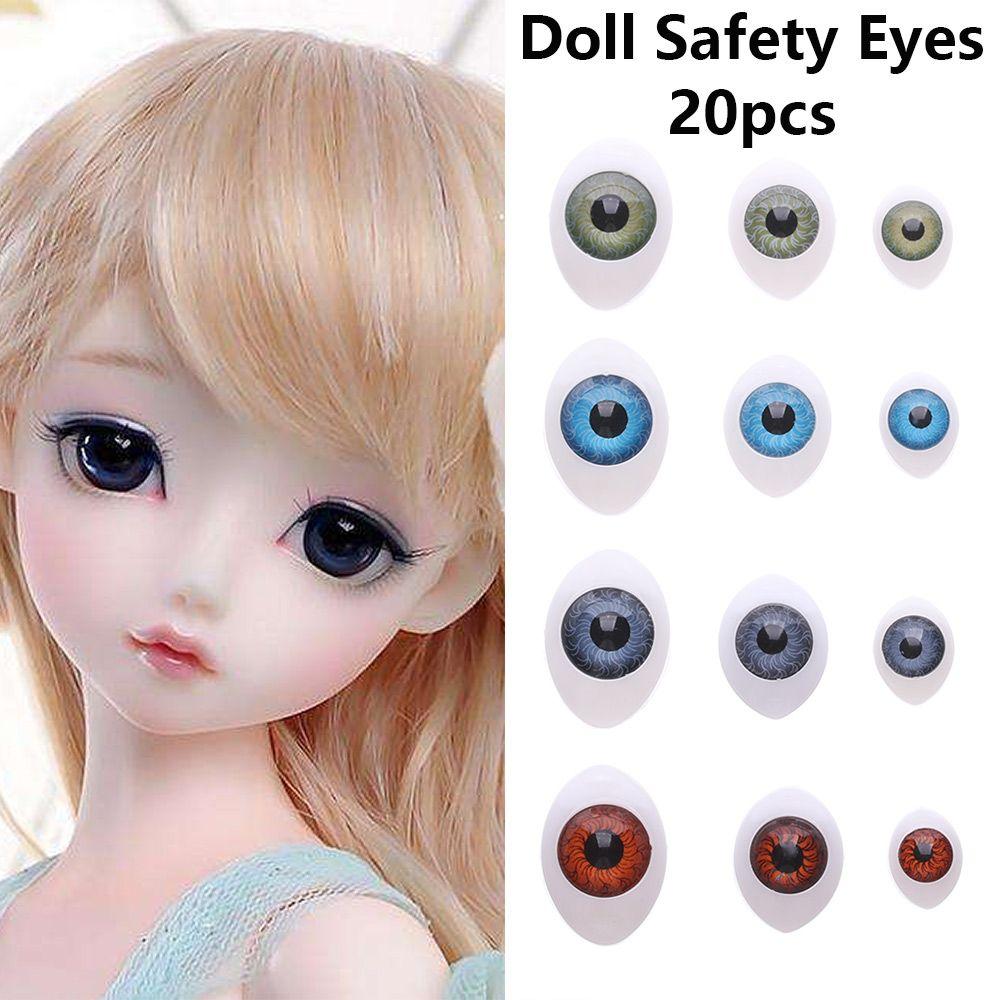 20pcs Girl Gift Animal Funny Dinosaur Eye DIY Craft Accessories Safety Eyes