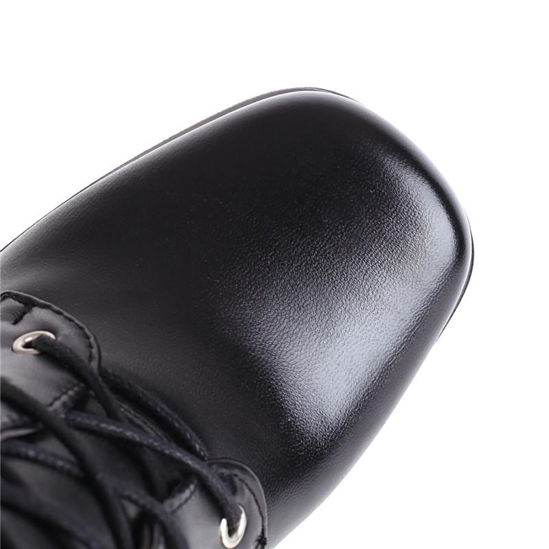 Women's High-heeled Boots, Sexy European and American Style Waterproof Platform Thick-heeled Boots, New Large-size Knee Boots In Autumn and Winter