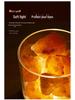 Nordic Himalayan Salt Lamp: USB-Powered Warm Bedside Night Light and Romantic Gift