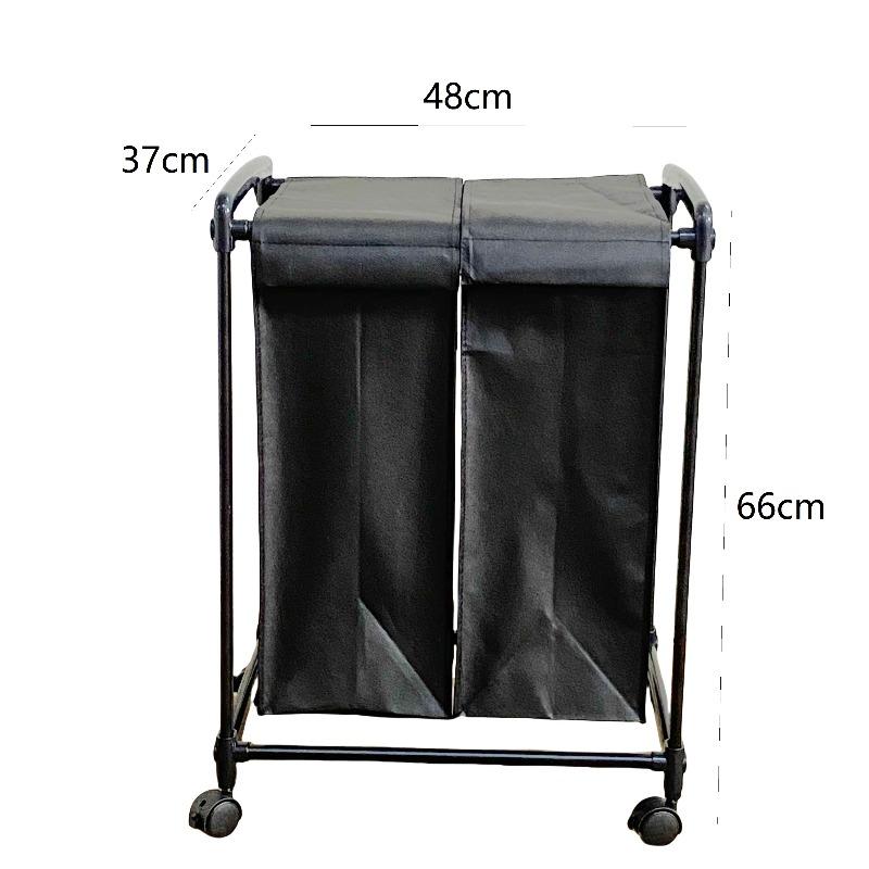 Bathroom Laundry Basket Removable Clothes Hampers Household With Wheels Storage Baskets Multifunction Dirty Fabric Organizers