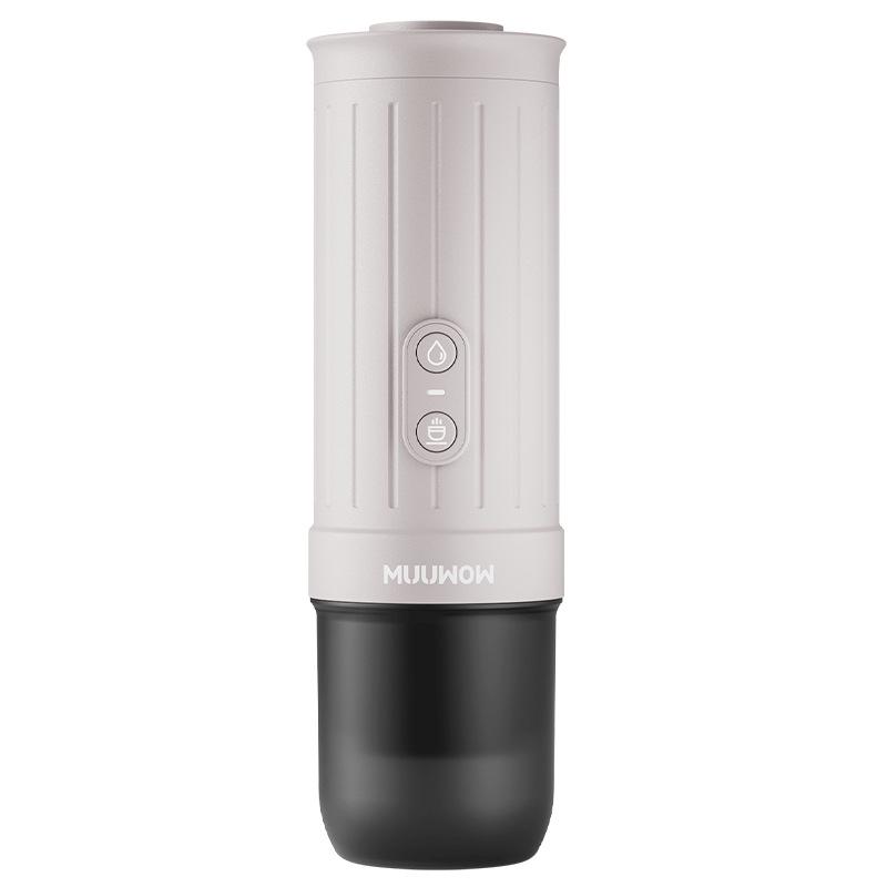 

Mu Wu Portable Semi-Automatic Capsule Espresso Machine for Home & Outdoor Use