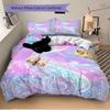 Mermaid Tail Fantasy Art Print 3Pcs Bedding Setduvet Cover With 2 Bedropillowcase Home Birthday Gift