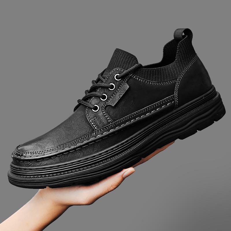 Fashion Leather Shoes Casual Business Shoes for Men Dress Tenis De Hombre Moccasins Mokasin Tenis Caballero Designer