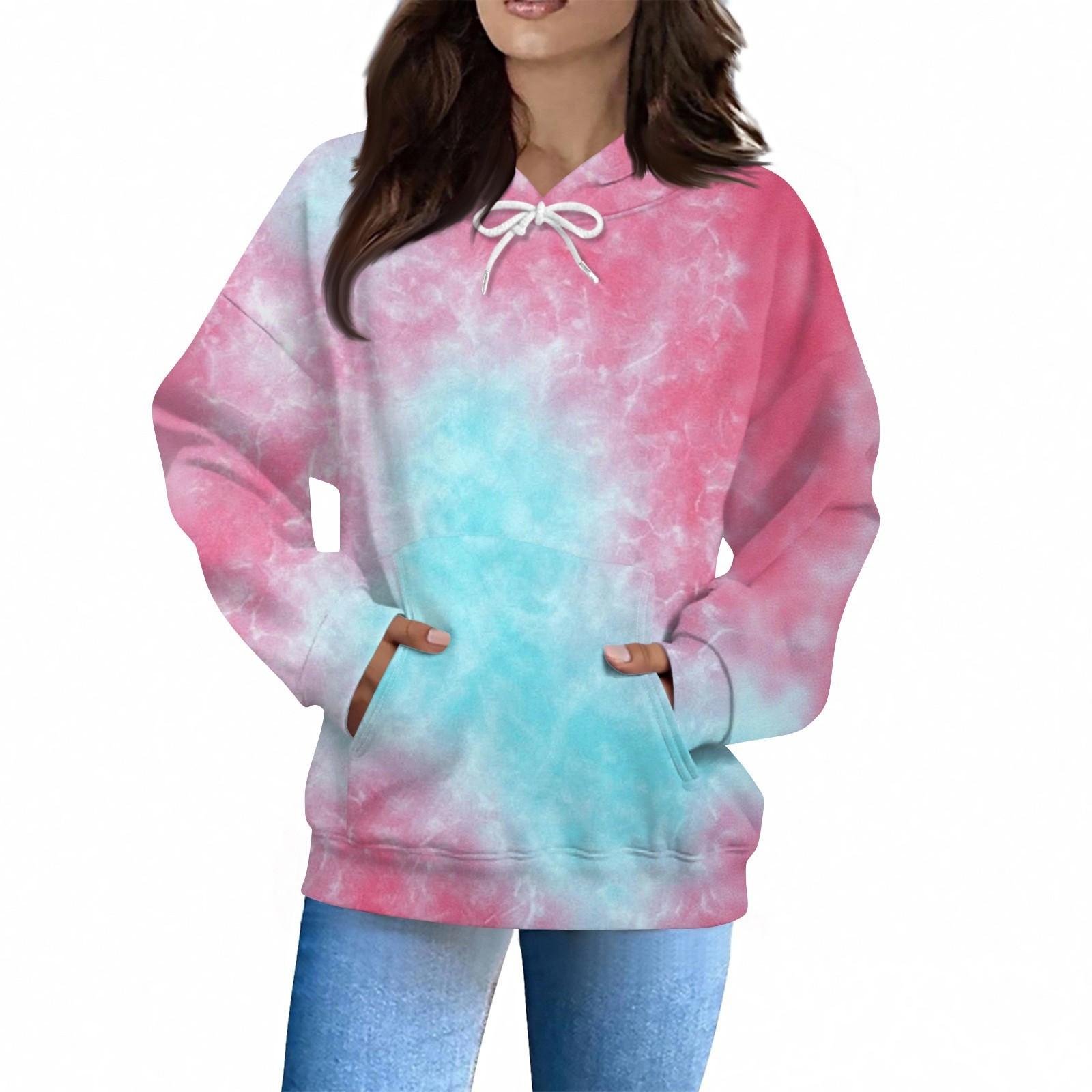 Women s Fashion Daily  Casual Hoodie Long Sleeve Printed Top XL