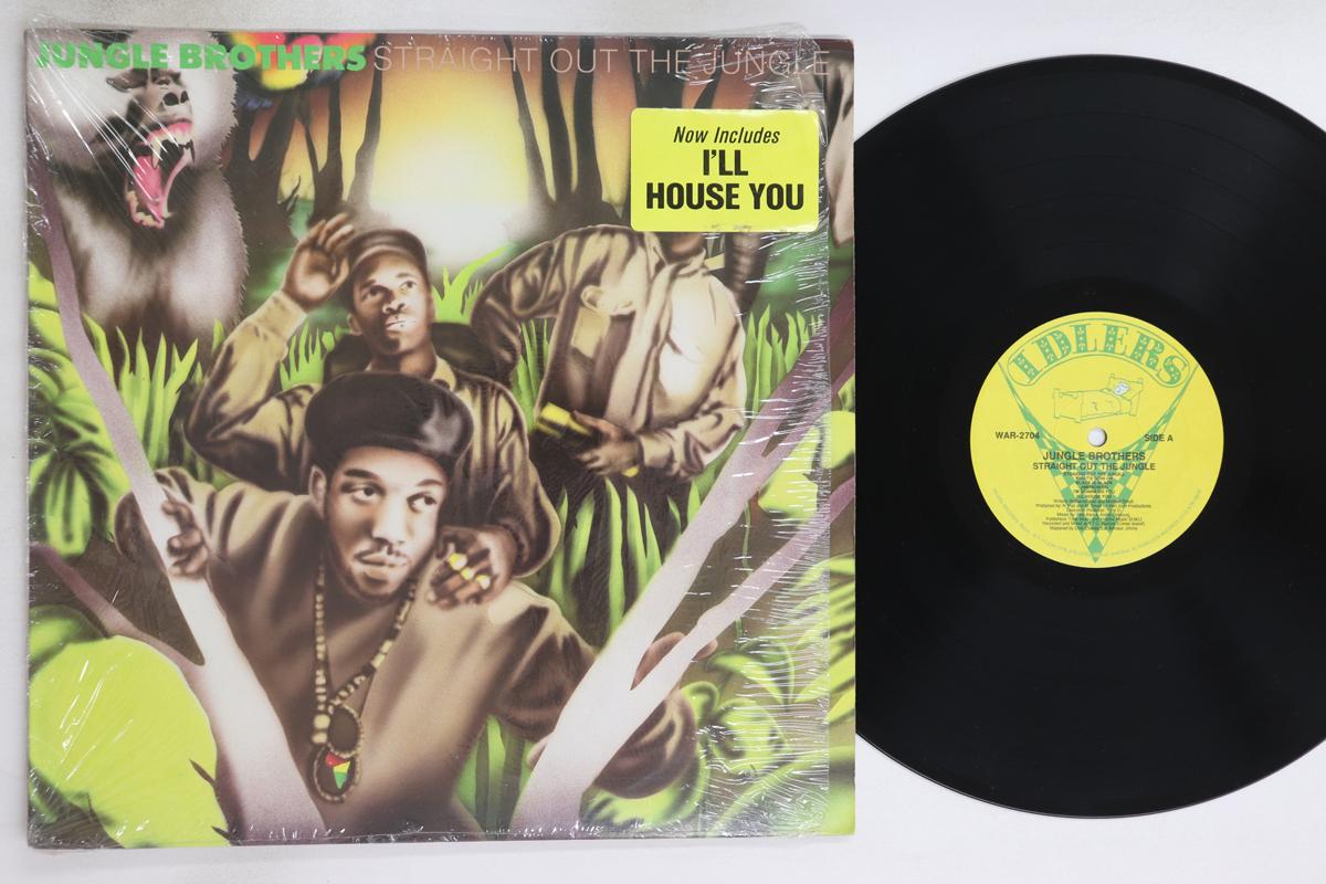

LP Record JUNGLE BROTHERS - Straight Out The Jungle WAR2704 IDLERS 1988 US Rap & Hip-Hop/R&B Used