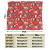 Home Alone  Merry Christmas Flannel Blanket  Super Warm Throw Blanket for Outdoor Camping Fluffy Bedspread Sofa Bed Cover