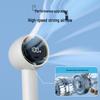 2026 Portable USB Rechargeable Handheld Mini Hurricane Fan with Digital Display