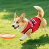 4 Pack Dog Shirts Cute Printed Clothes Sleeveless Summer Puppy Clothes for Small Medium Dogs Cats Holiday Apparel