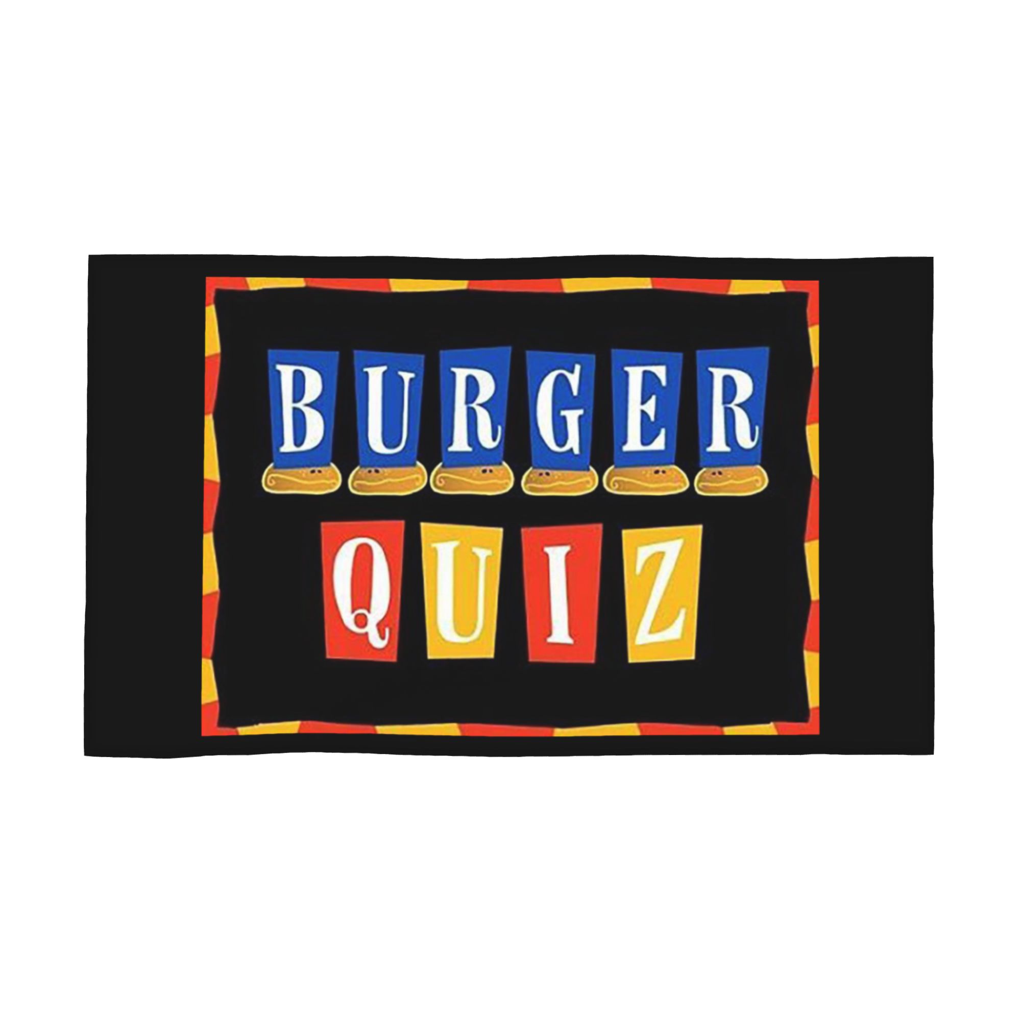 

Burger Quiz New Logo Soft Face Towel Quick Dry Pool Bath Cotton Towels Absorbent W40*H60(CM)