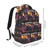 Rapper Anuel AA World Tour Student Backpack School Bag Hiking Travel Daypack for Men Women Fashion Bookbag Shoulder Bags