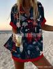 Hot Sale Casual Holiday Shirt Set Beach 1D Printed Shirt Shorts Women's Suit Customized-Made