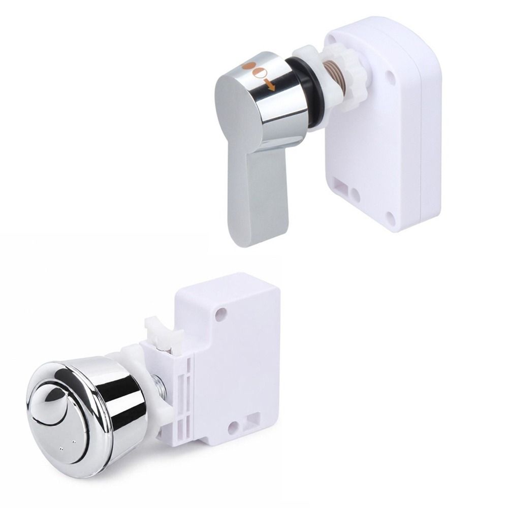 Cable Operated Toilet Flush Button Adjustable Toilet Flush Replacement Water Tank Accessory