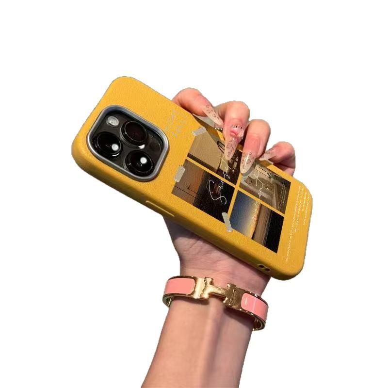 Artistic Phone Case for iPhone 13-17 Models: High-End Feel for Apple Devices