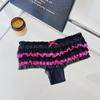 Bow Mesh Women's Underwear Ruffle Sweet Lace Briefs Cute Lace Panties  Gift