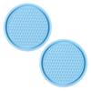 Coasters auto PVC Travel Auto Cup Holder Insert Coaster Anti-alunecare Accesorii pentru interiorul vehiculului Covorașe pentru pahare