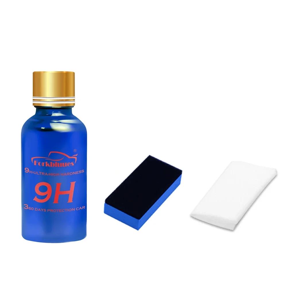 

9H Автомобильная Жидкая Керамическая Защита от Окисления Супергидрофобное Стеклянное Покрытие Комплект Полисилоксан и Наноматериалы Уход Многоцветный