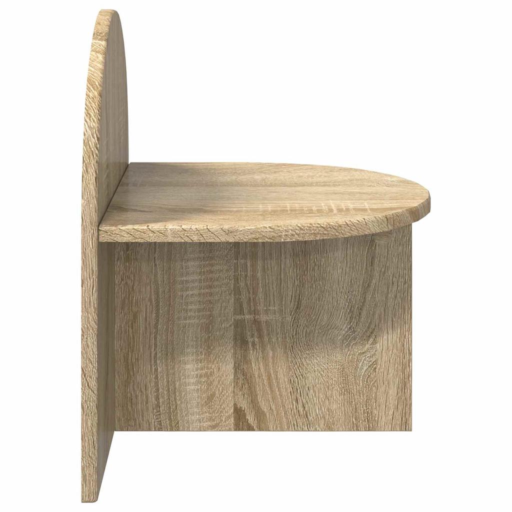 Nightstand Sonoma Oak 40 x 35.5 x 45.5 cm Particleboard