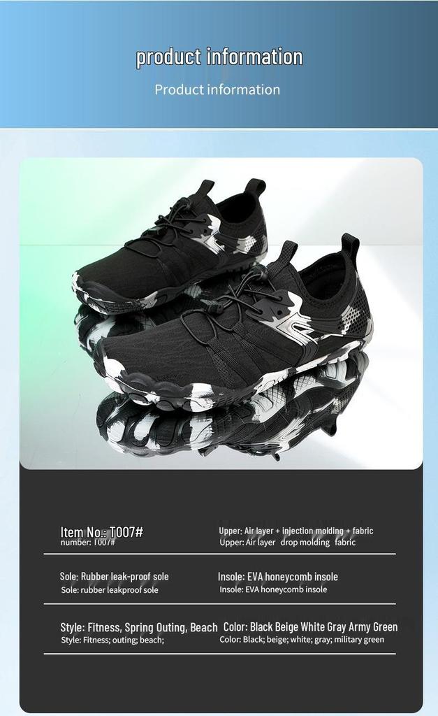 Cross-Border Water Sports Shoes: Wading, Diving, Surfing, Beach, Indoor Fitness, Running, Couple Style