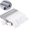 Stripe Travel Blanket Lightweight Cotton Bath Towel Set New Sand Free Towel