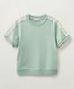Seteo (W) Lawton Crop Half Sweatshirt Khaki