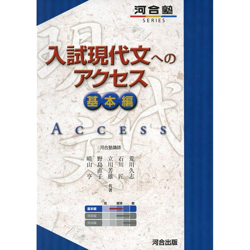 Access To Modern Japanese for Entrance Exams (Basic Edition) (Kawaijuku Series)