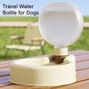 Garrafa de Água para Pet Dobrável Garrafa de Água para Cachorro 350ml 500ml à Prova de Vazamento Portátil Garrafa de Água para Filhote para Passeio ao Ar Livre Viagem