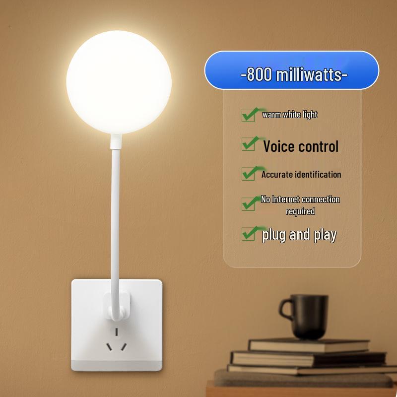 Smart LED Table Lamp with Voice Control and USB Plugin