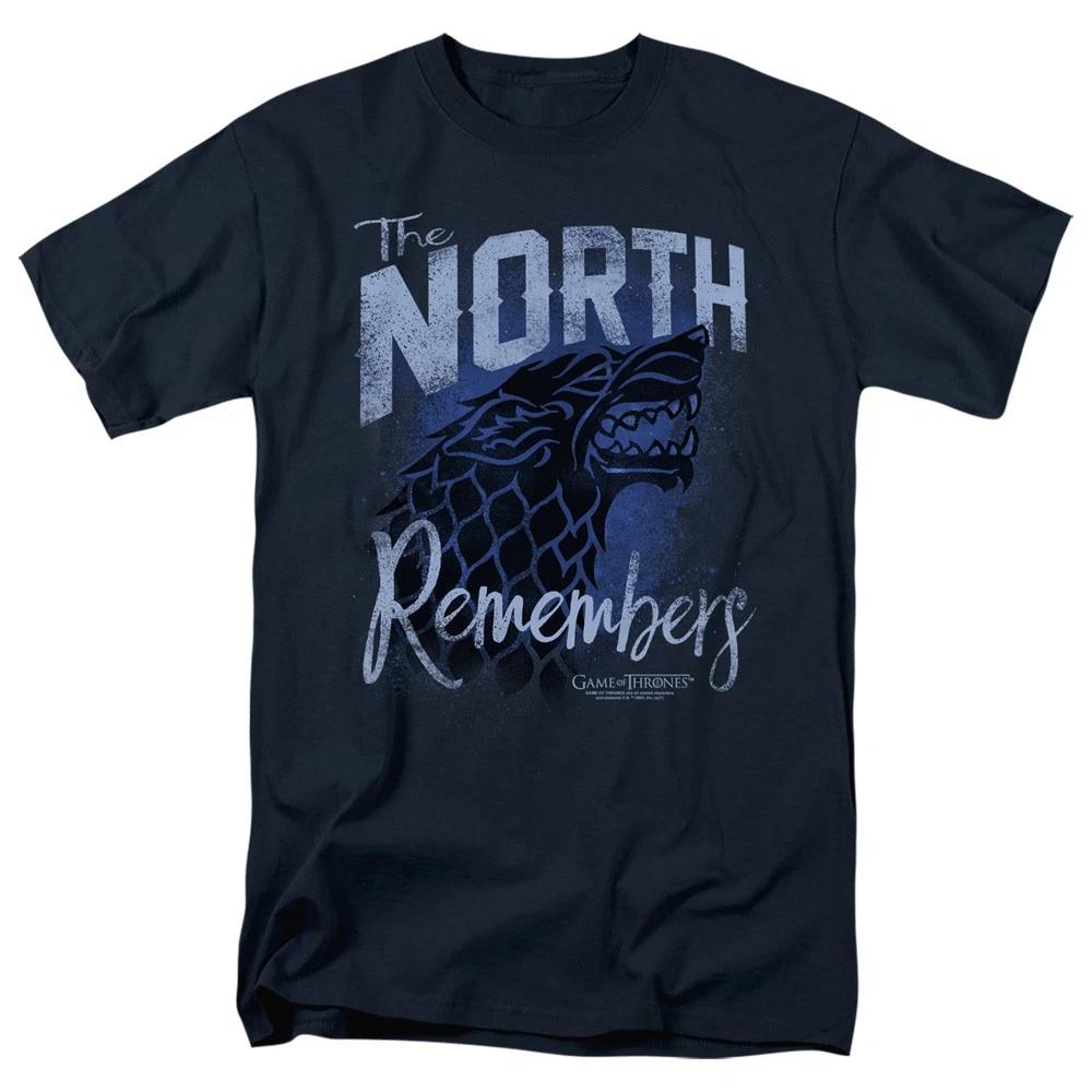 Game Of Thrones - The North Remembers - Unisex Short Sleeve Children s T-shirt - Blue 100