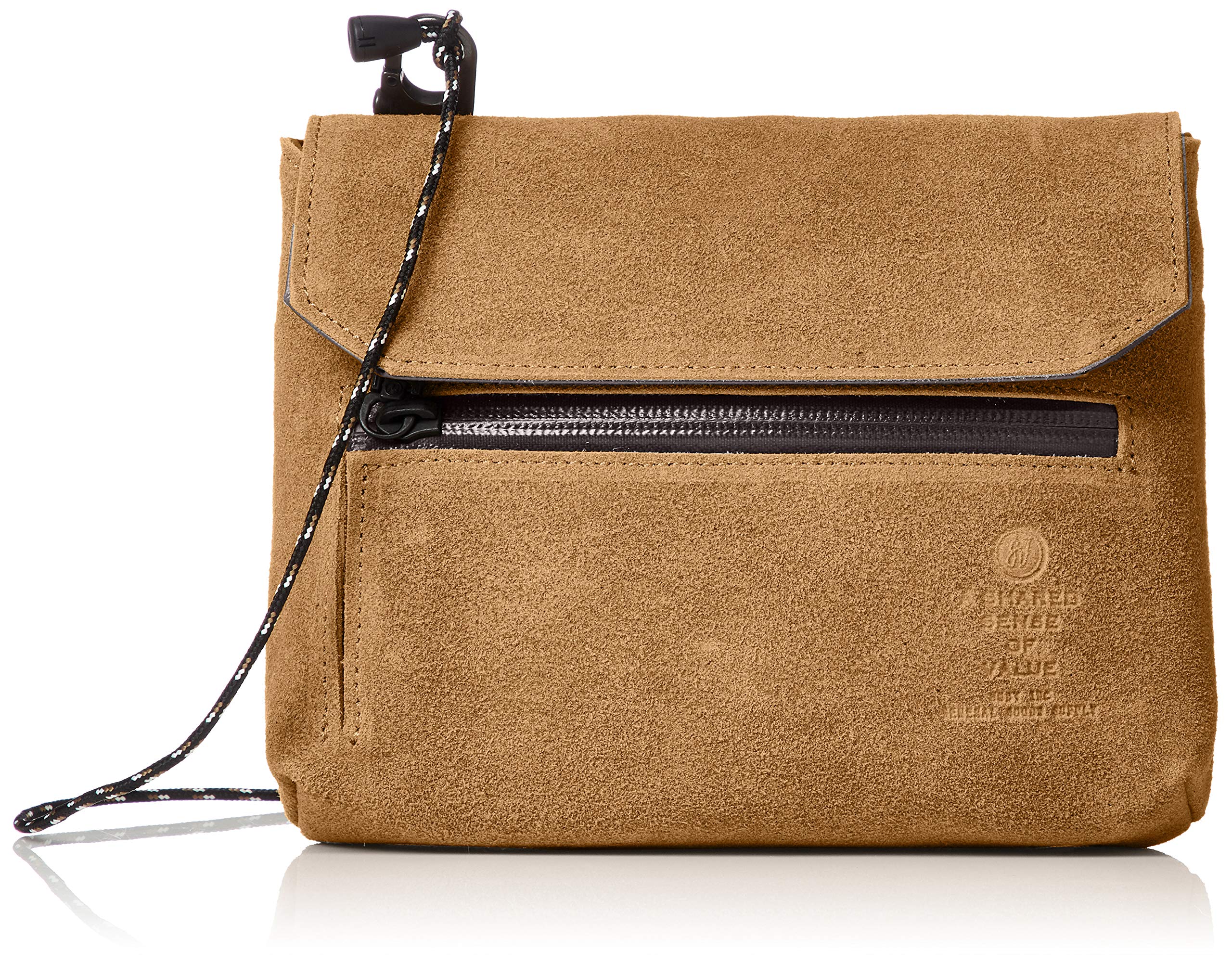 ASSOB Водонепроницаемая сумка-кошелек Camel, Замша,