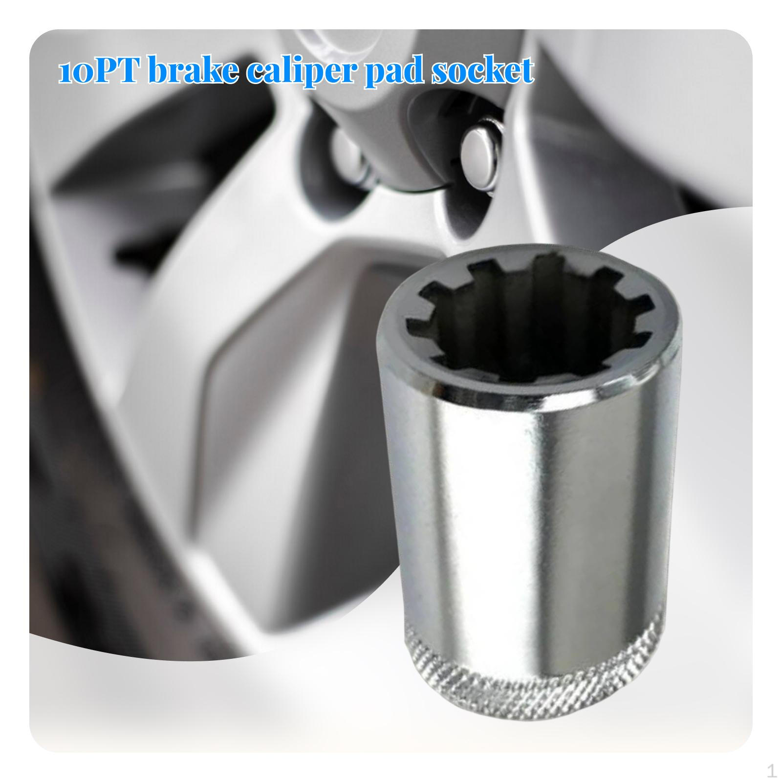 

10PT Торцевая головка для тормозного суппорта Замена Снятие Втулка Инструмент для грузовика для A8 Автоаксессуары