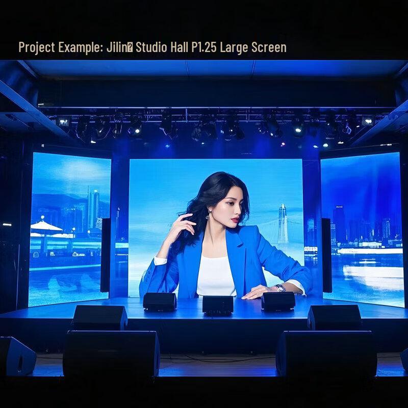 Detian P2.5 High Refresh Full-Color LED Display Panel CN plug (adapter included)