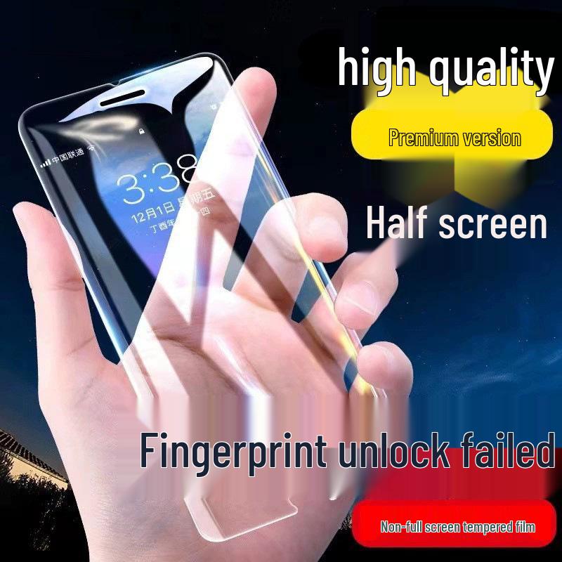 Compatible with Huawei Honor 500 and Xiaomi 17: S60 Transparent Screen Protector Tempered Film (K90).