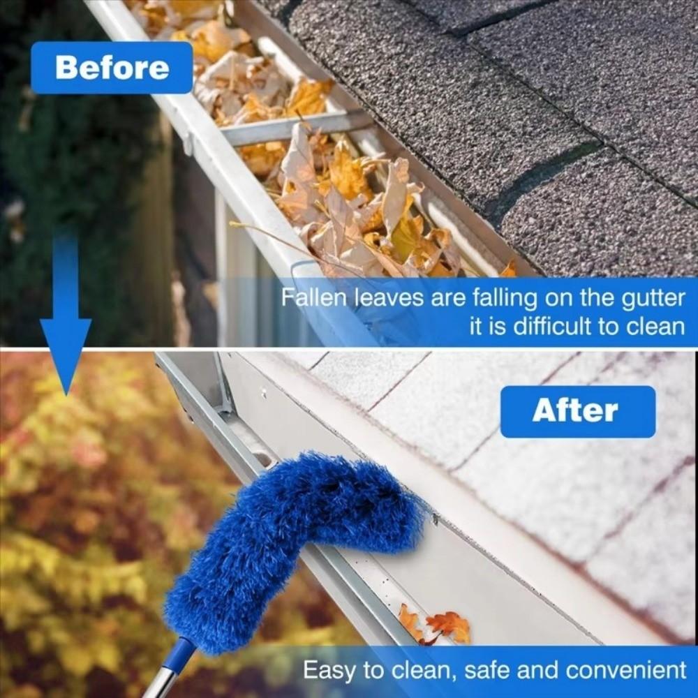 Washable Telescopic Duster Microfibre Cleaner Brush Practical Spider Web Removal  Home Cleaning