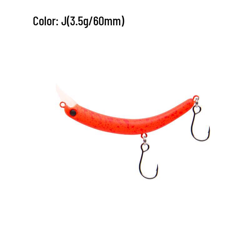 

LETOYO Minnow Micro Sinking Lure 60mm 3.5g Black Pit Stream Trout Bait 60mm 3.5g