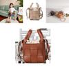 Childrens Crossbody Bag Pu Leather Fashion Weave For School Girls