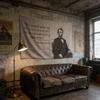 Lincoln Quotes Stair Banner Tapestry, Honest Abe Funny Poster Flag, For Man Cave Dorm Decor & Outdoor Use, Ideal Giftforhim&Her