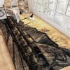 Van Gogh Oil Paintings Floor Mat Anti-slip Absorb Water Long Strip Cushion Bedroon Mat Alfombra