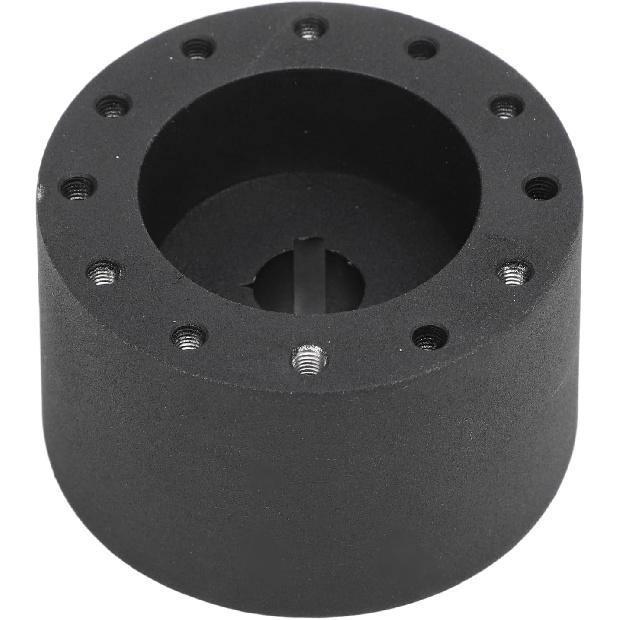 Marine Boat Hub Adapter, Boat Steering Wheel 6 Hole Hub Adapter For, 3/4 Inch Tapered Keyway Shaft, Marine Hub Adapter for